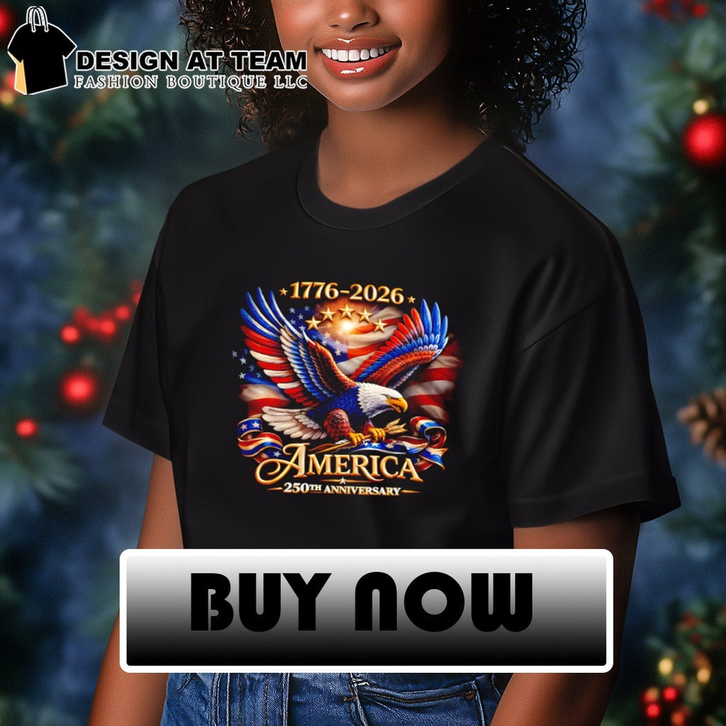 Bald eagle American flag 1776 2026 America 250th anniversary shirt