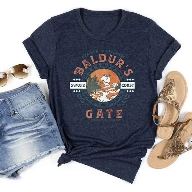 Baldurs Gate 3 Adventure Awaits Tshirt, Astarion High Elf Shirt, Astarion Bulders, Video Game Shirt, Gift For Gamers...