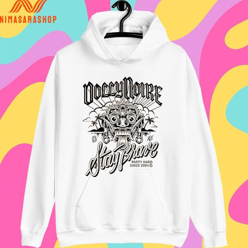 Bali Mask Dolly Noire Stay Brance Party Hard Since 2004 Shirts