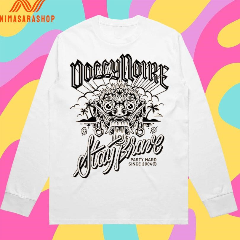 Bali Mask Dolly Noire Stay Brance Party Hard Since 2004 Shirts