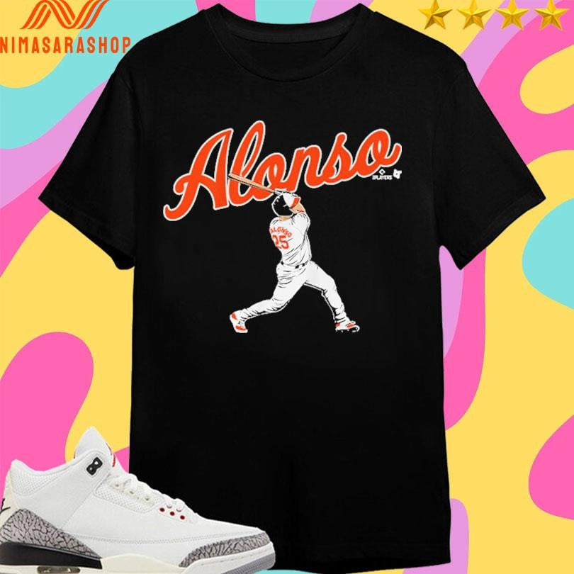 Baltimore Orioles Pete Alonso Baltimore Slugger Swing Shirts