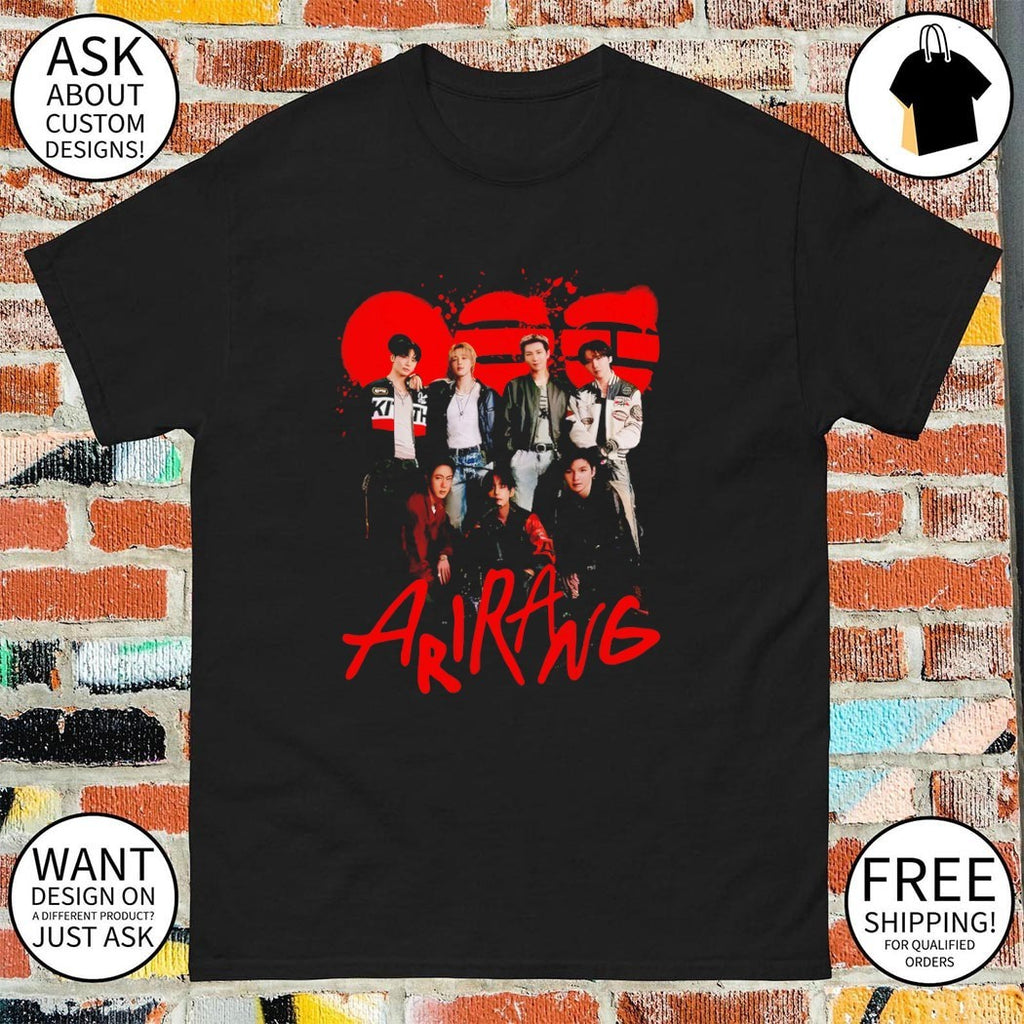 Bangtan Members Arirang Magazine shirt