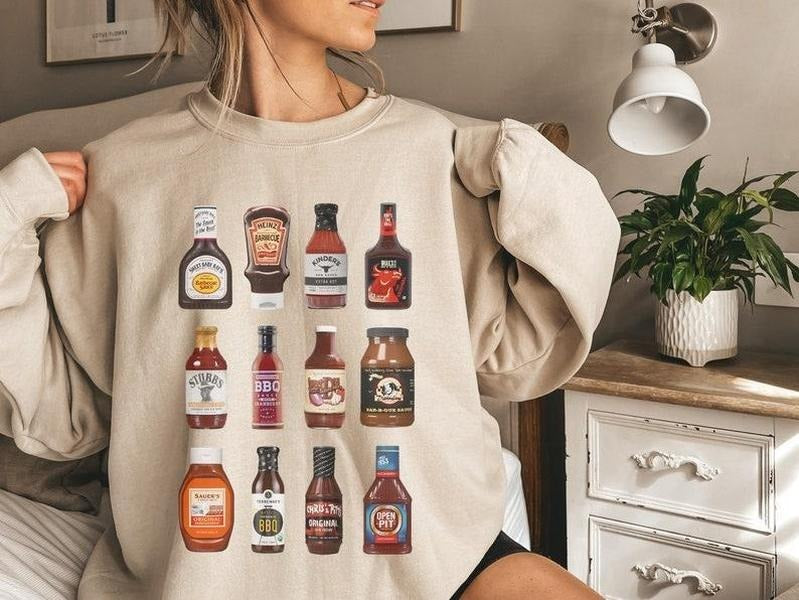 Barbecue Sauce Sweatshirt Gift for Barbecue Sauce Lovers Shirt Hoodie | PrintMintTees.com