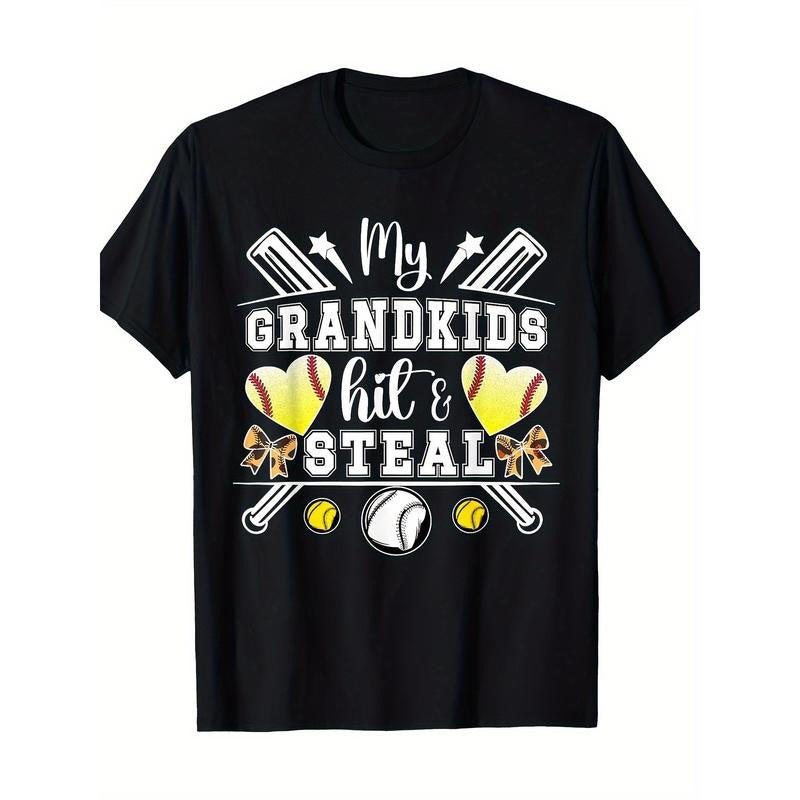 Baseball And Softball 220g 100% Cotton T-shirt made in usa Hoodie Sweatshirt | PrintMintTees.com