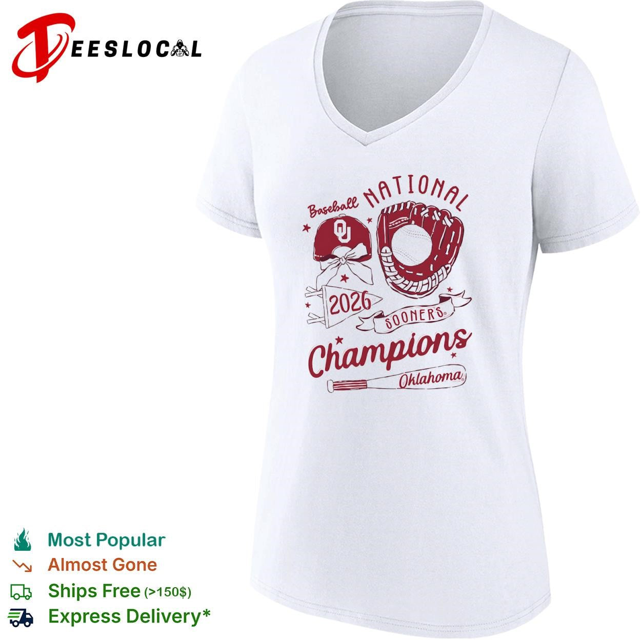 Baseball National 2026 Sooners Champions Oklahoma Sooners shirt