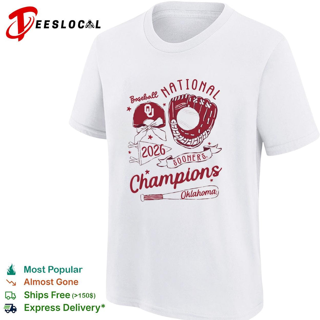 Baseball National 2026 Sooners Champions Oklahoma Sooners shirt