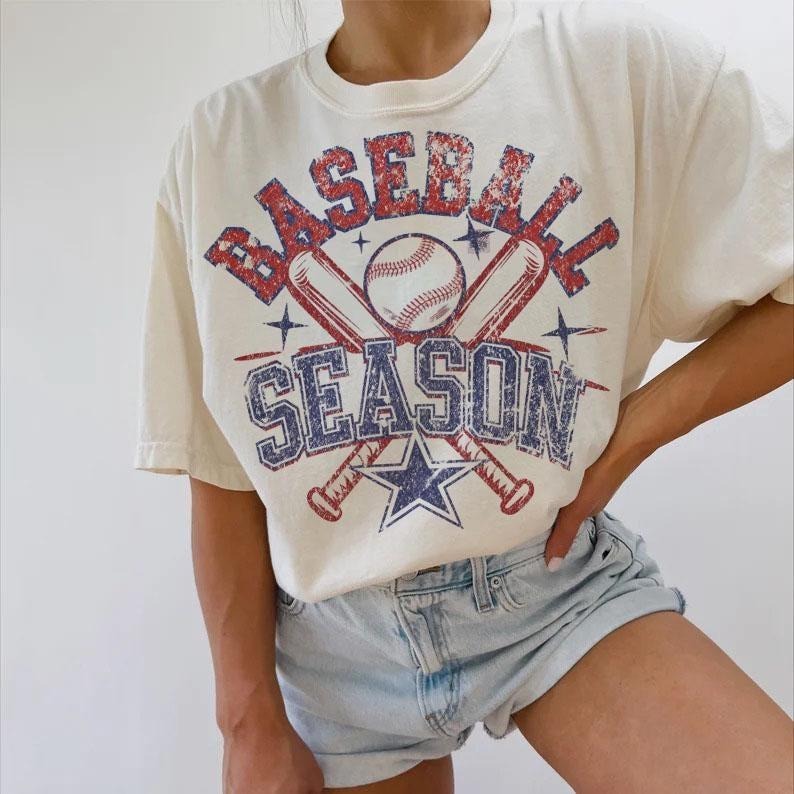 Baseball Season Retro Checkered Tshirt, Trendy Baseball Tee, Vintage Gameday Baseball Shirt Top Womenswear Hoodie Sweatshirt