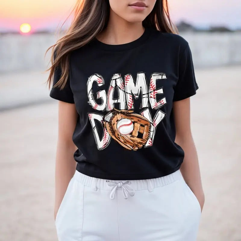 Baseball Shirt, Baseball Game Day Shirt for Women, Baseball Game Day TShirt, Baseball Mom Shirt Hoodie Sweatshirt