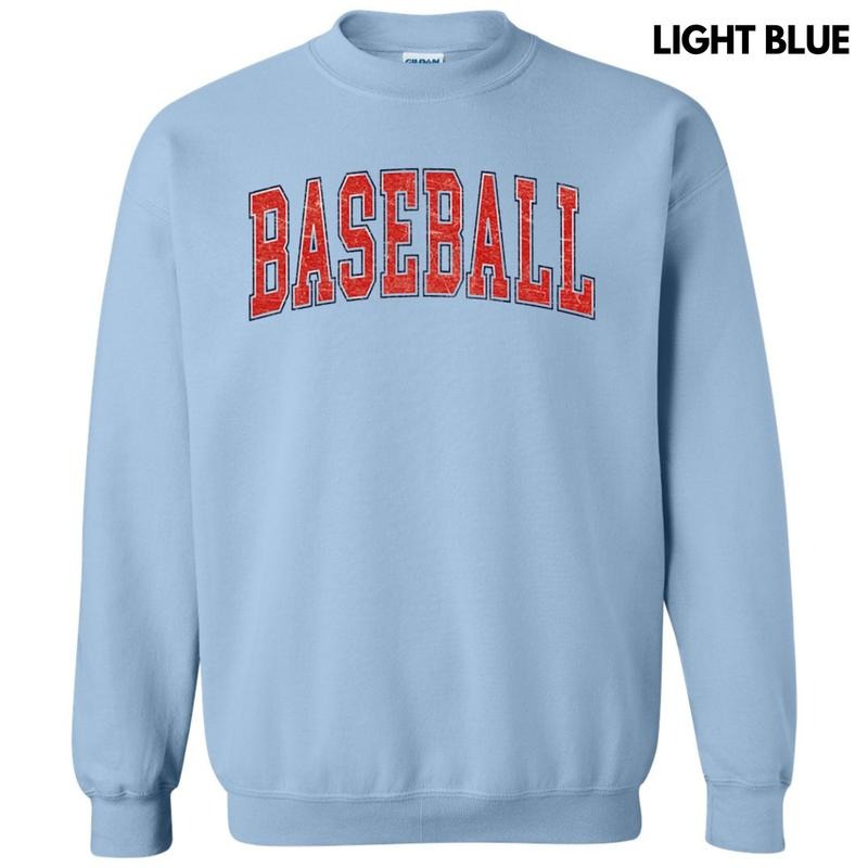 Baseball Varsity Letter Sweatshirt T-Shirts, Hoodie | PrintMintTees.com