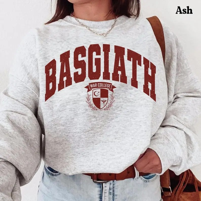 Basgiath War College Sweatshirt, Fourth Wing Sweater, Dragon Rider Sweater, Bookish The Empyrean Series Shirt Hoodie