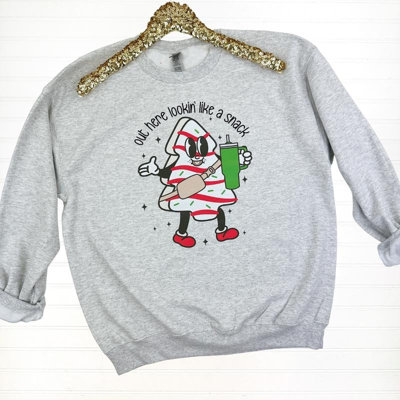 Basic Christmas Cake Gildan Sweatshirt T-Shirts, Hoodie | PrintMintTees.com