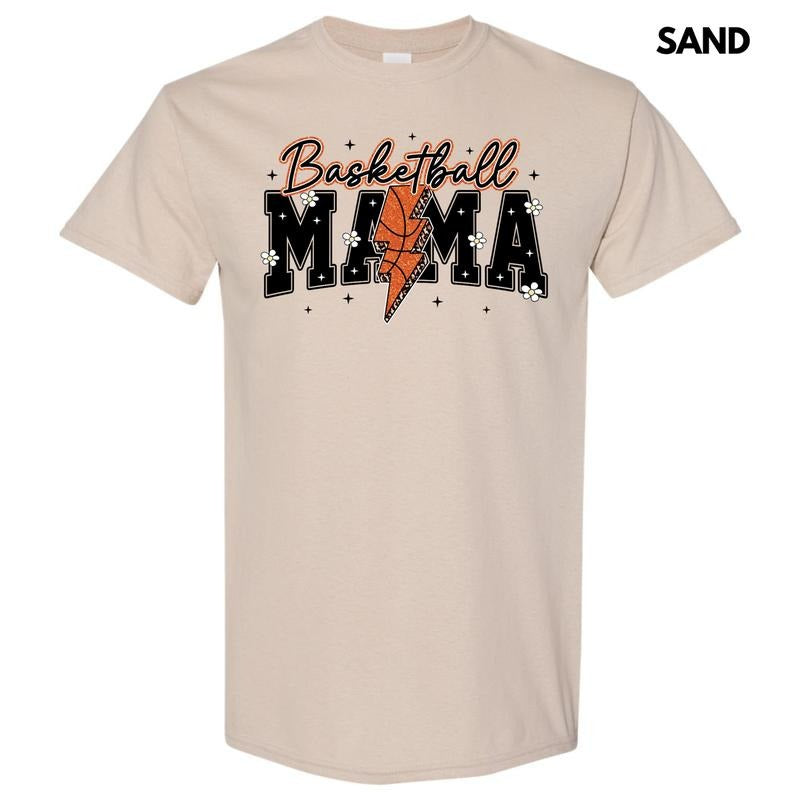 Basketball Lightning Mama Gildan Short Sleeve T-Shirt 'NLB' Hoodie Sweatshirt | PrintMintTees.com