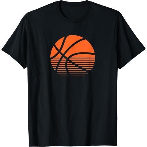 Basketball Sunrise T-Shirt Made in USA Hoodie Sweatshirt | PrintMintTees.com