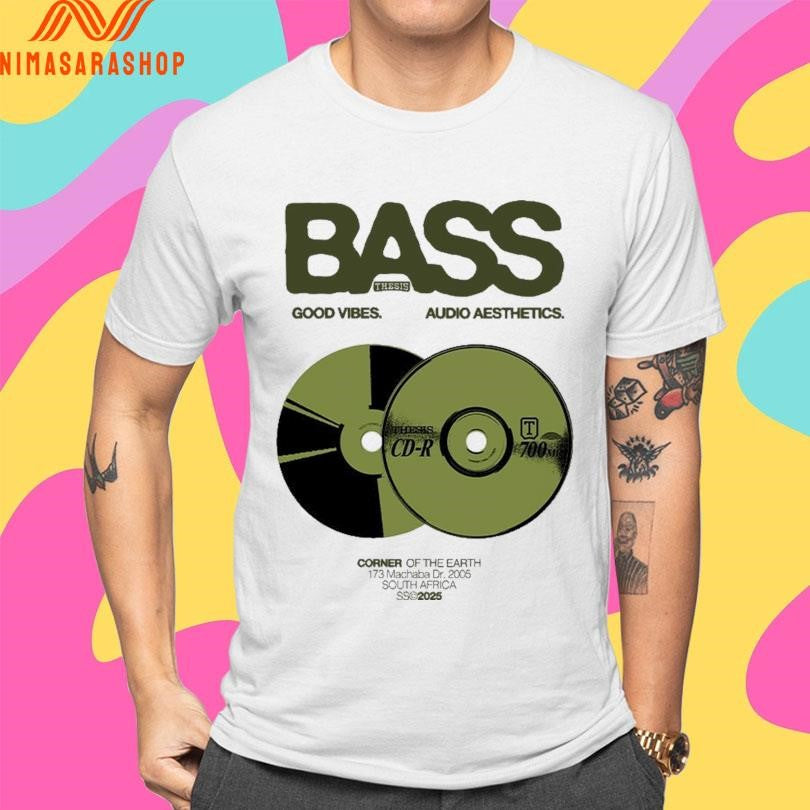 Bass Thesis Good Vibes Audio Aesthetics Shirts
