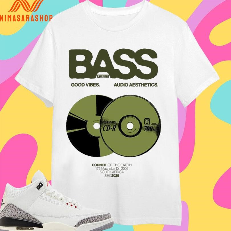 Bass Thesis Good Vibes Audio Aesthetics Shirts