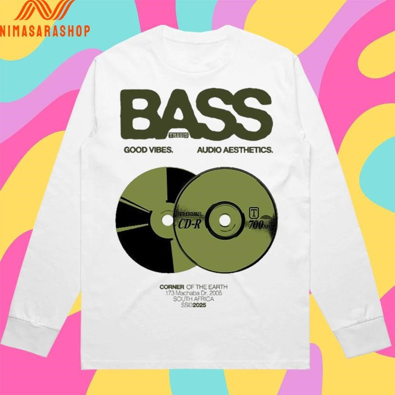 Bass Thesis Good Vibes Audio Aesthetics Shirts