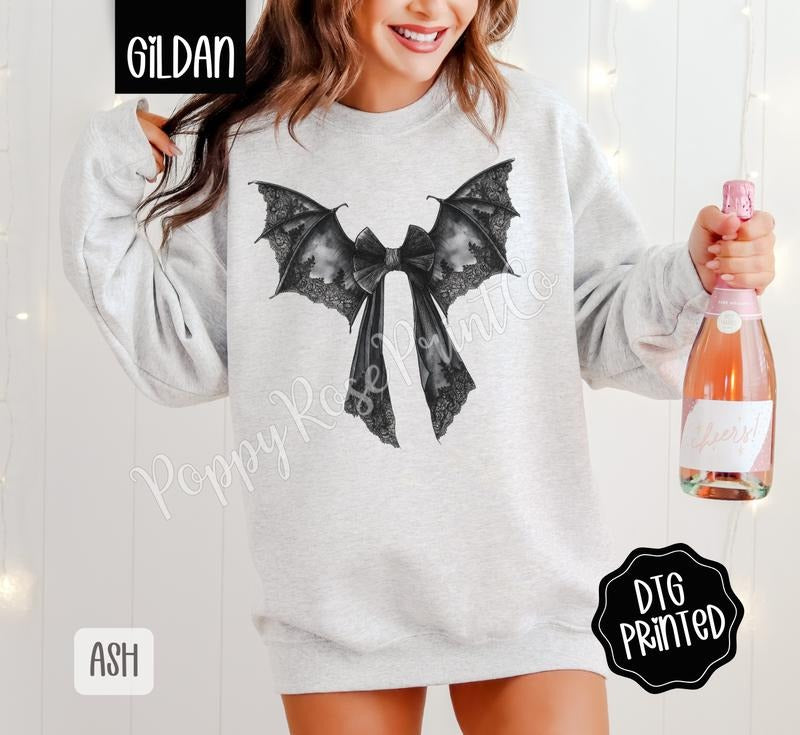 Bat Bow Halloween T-Shirts, Hoodie, Sweatshirt