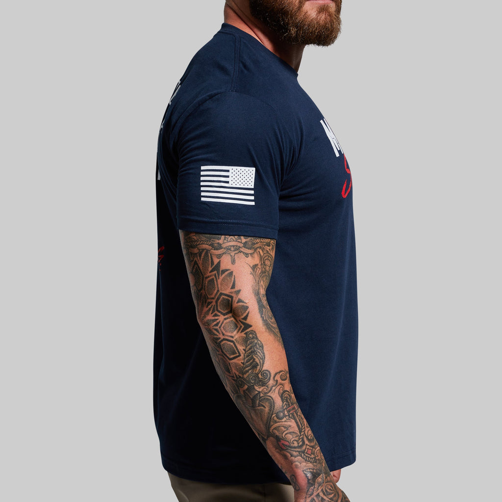 Modern Savage Tee (Navy)