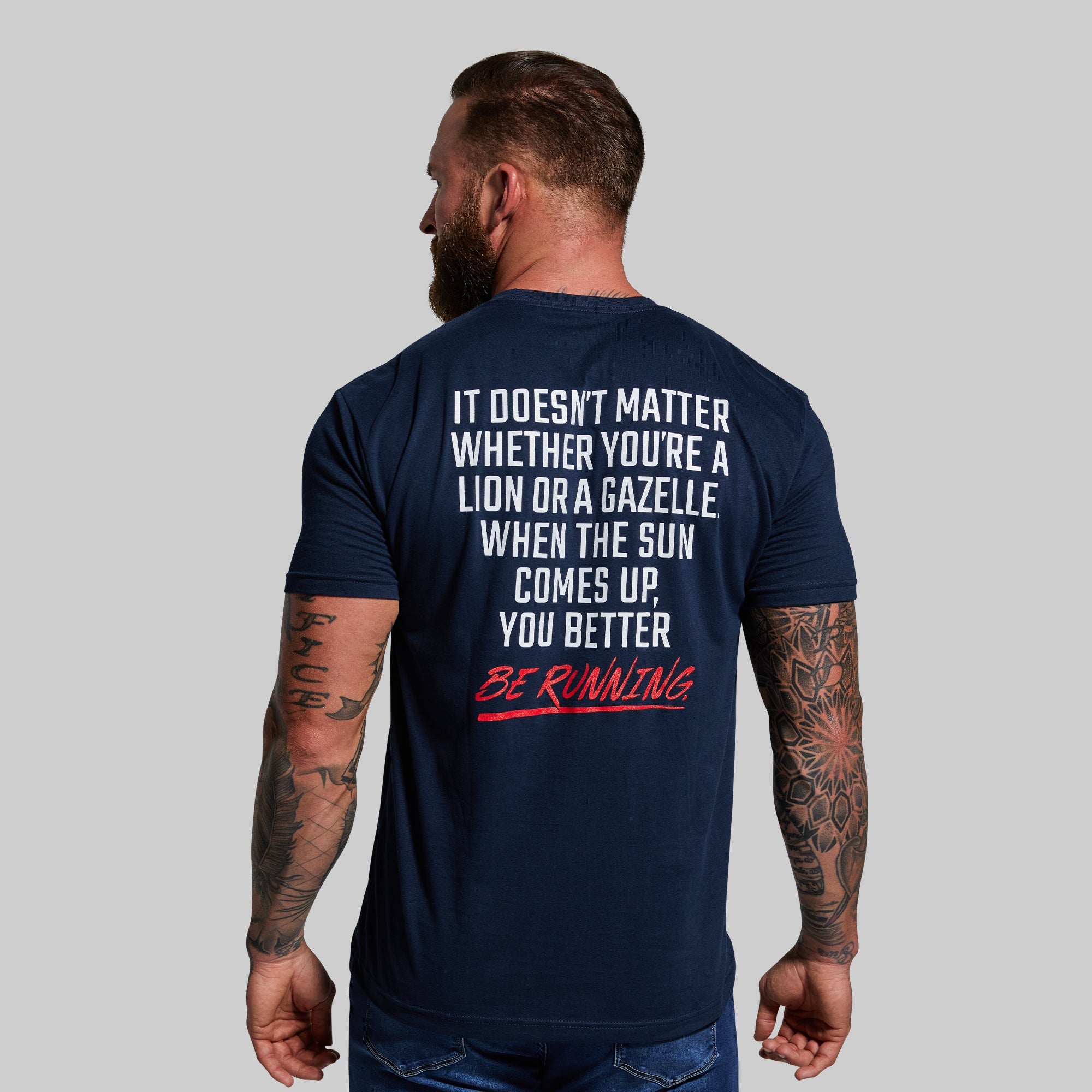 Modern Savage Tee (Navy)