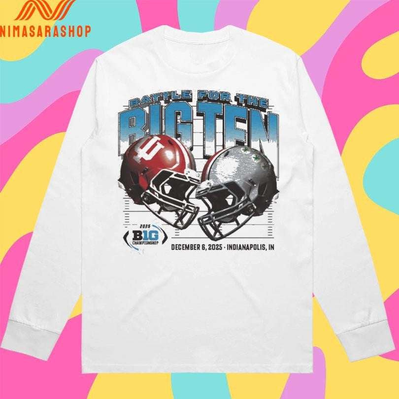 Battle For The Big Ten December 6 2025 Indianapolis In Shirts