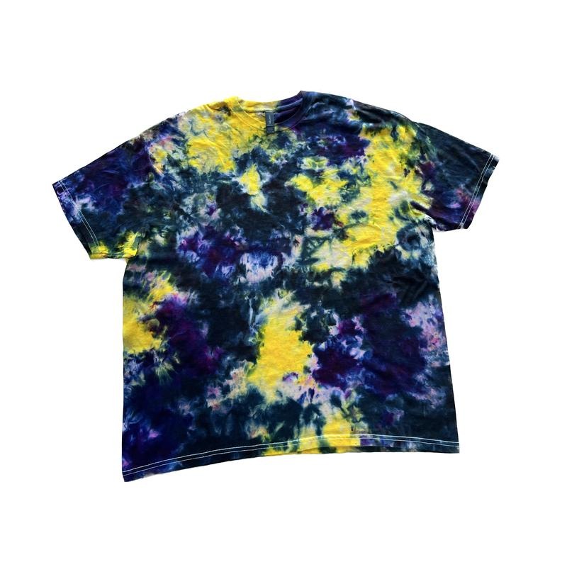 Batty Boop Tie Dye Short Sleeve Black Purple Yellow Shirts Sizing Small 5X Casual 100% Cotton Spooky Season Tops T-Shirts, Hoodie, Sweatshirt