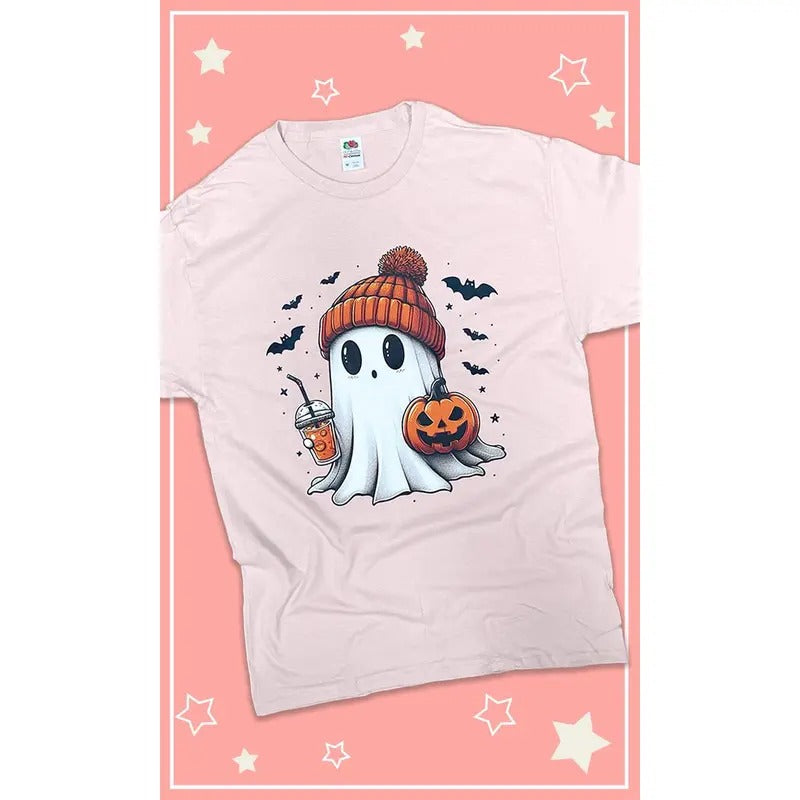 Batty Ghost Graphic T-Shirt Hoodie Sweatshirt | PrintMintTees.com