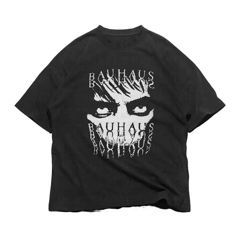 Bauhaus Shirt Gothic Shirts Goth Goth Band Shirts Cotton Full Colors Full Sizes Casual Collar T-Shirts, Hoodie, Sweatshirt