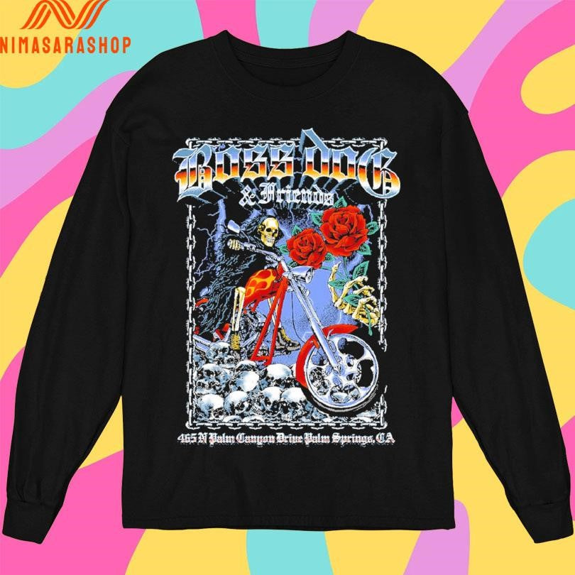 Bdaf Biker Boss Dog And Friends 465 N Palm Canyon Drive Palm Springs Ca Shirts