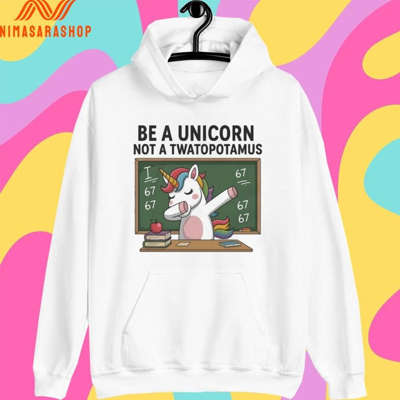 Be A Unicorn Not A Twatopotamus Dabbing Unicorn Shirts