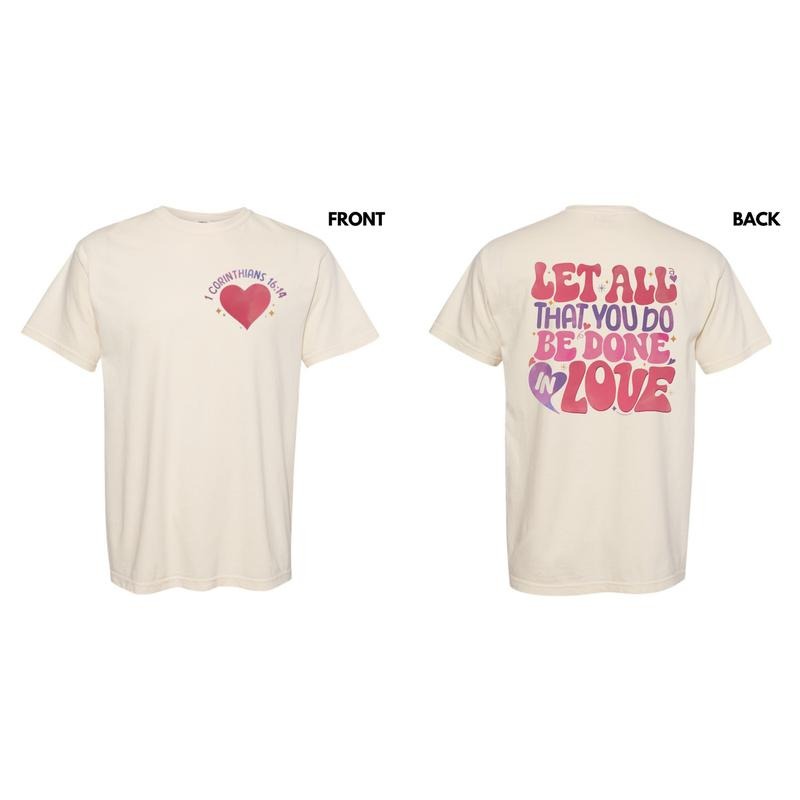 Be Done In Love Comfort Colors T-Shirt Hoodie, Sweatshirt | PrintMintTees.com