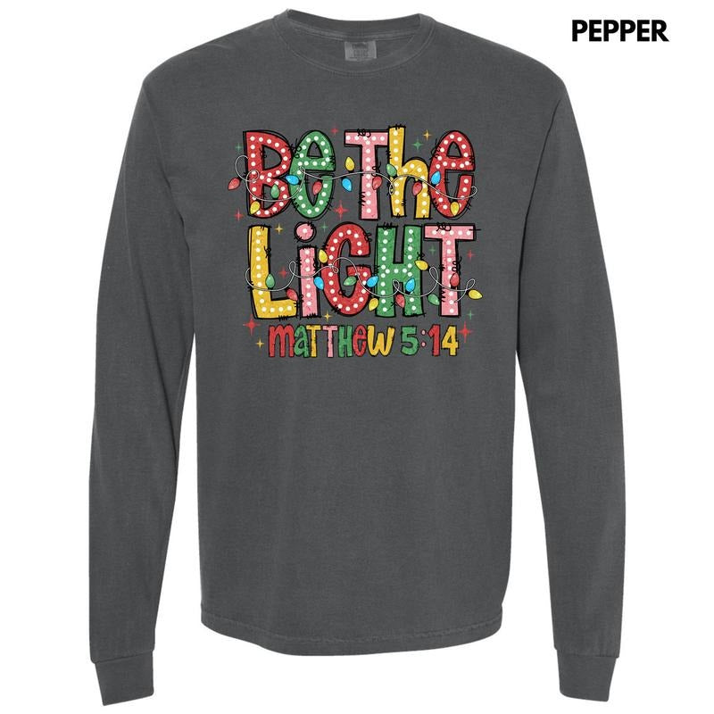 Be Light Long Sleeve Comfort Colors 'NLB' T-Shirts, Hoodie, Sweatshirt
