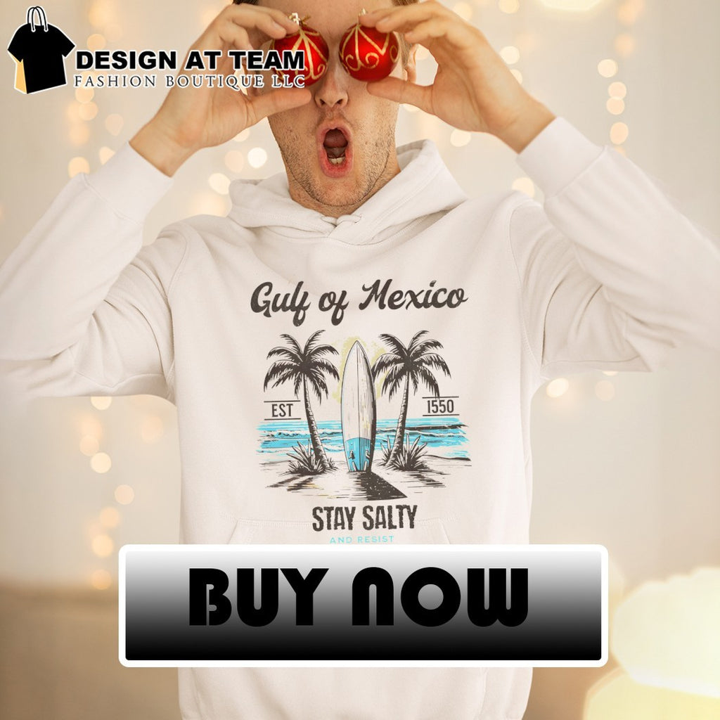 Beach Gulf of Mexico est 1550 stay salty and resist shirt