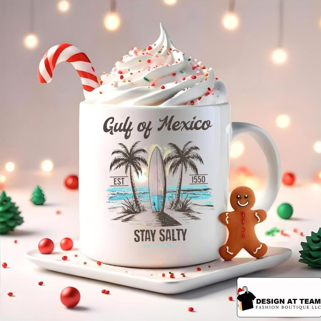 Beach Gulf of Mexico est 1550 stay salty and resist shirt