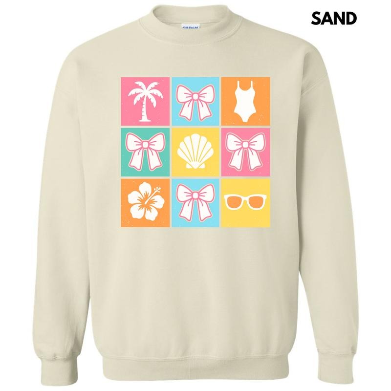 Beachy Bliss Collage 'NLB' Shirt Hoodie Sweatshirt