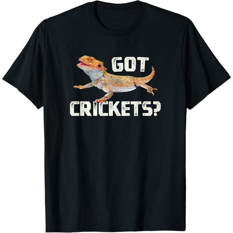 Bearded Dragon Got Crickets Funny Pet Lizard Lover T-Shirt made in usa Hoodie Sweatshirt | PrintMintTees.com
