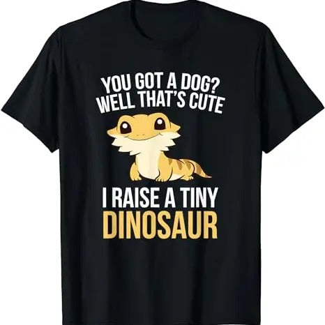 Bearded Dragon Pet I Raise A Tiny Dinosaur Bearded Dragon T-Shirt Menswear Soft Menswear Soft Hoodie Sweatshirt