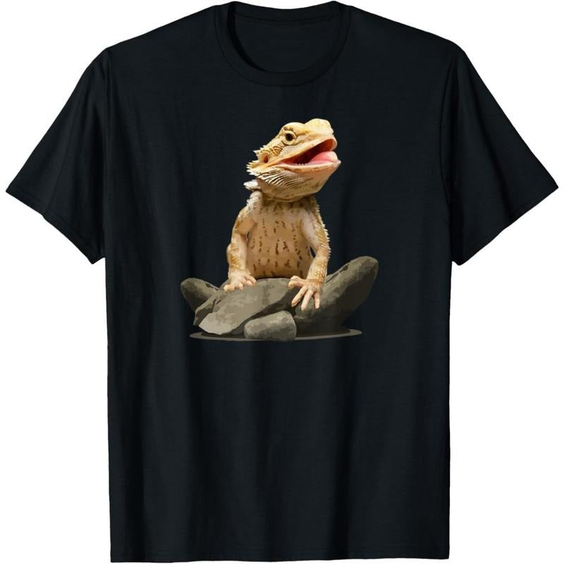 Bearded Dragon Shirt Youth Gecko Lizard Animal T-Shirt made in usa Hoodie Sweatshirt | PrintMintTees.com