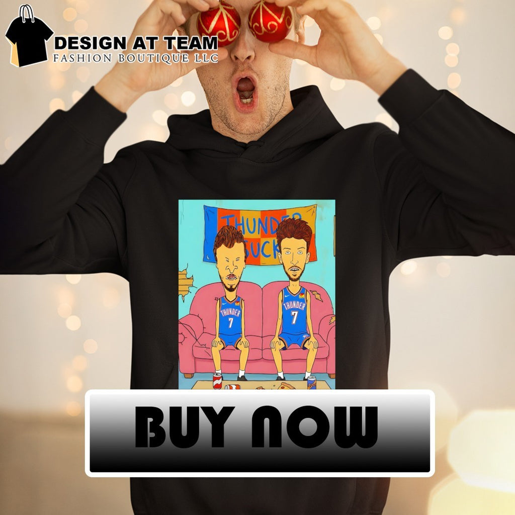 Beavis and Butt-Head Chet Holmgren Oklahoma City Thunder NBA Basketball 2026 shirt