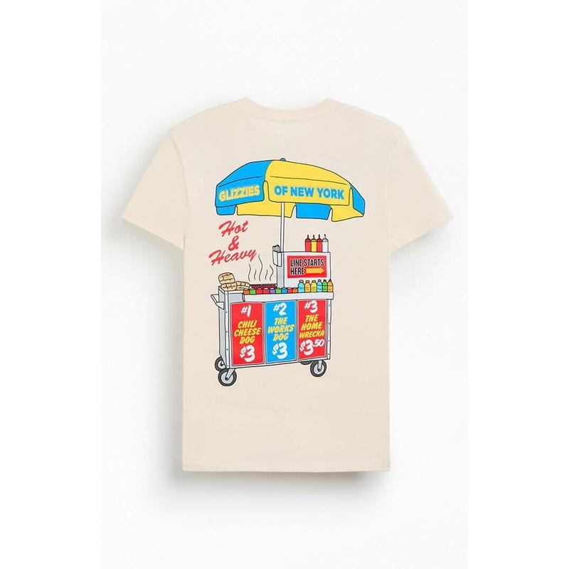 Because Weekend Men's Hot And Heavy Glizzies NY T-Shirt - Multicolor Hoodie, Sweatshirt | PrintMintTees.com
