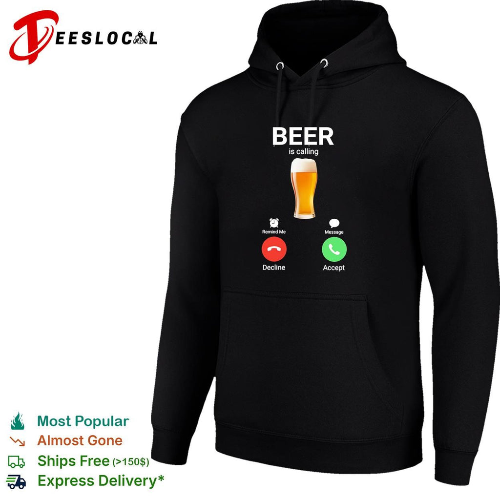 Beer is calling user interface humor shirt