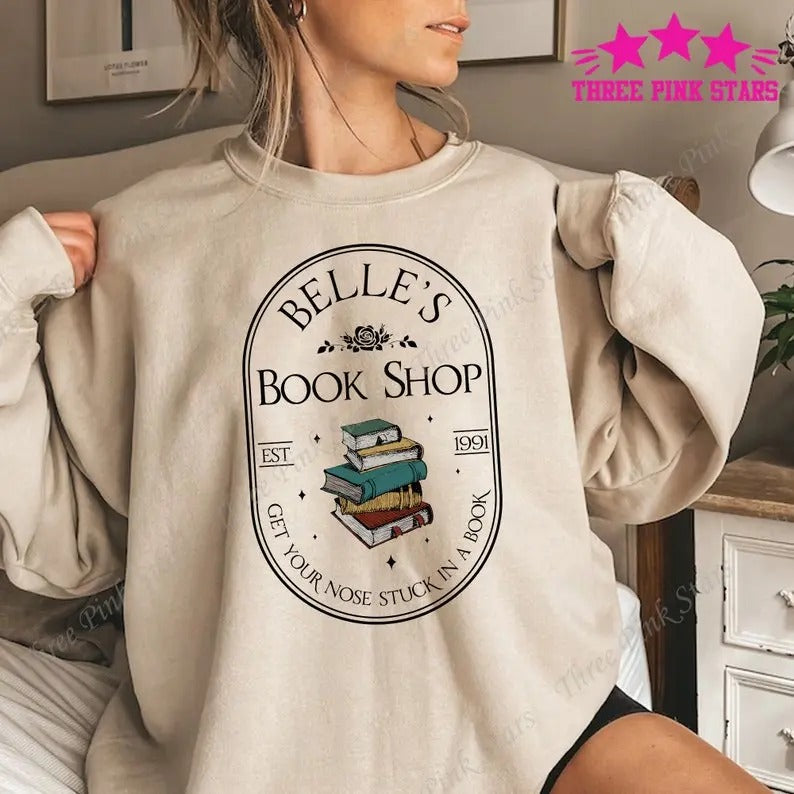 Belle Princess Sweatshirt, Beauty and the Beast Sweatshirt Shirt Hoodie | PrintMintTees.com