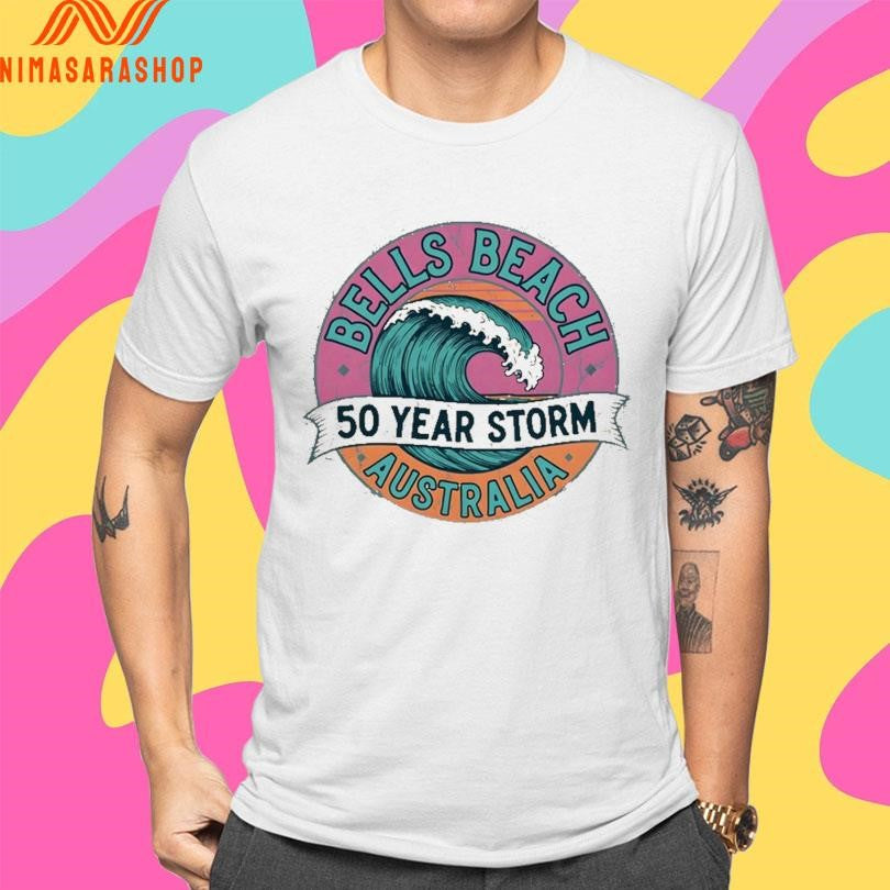 Bells Beach Australia 50 Year Storm Shirts