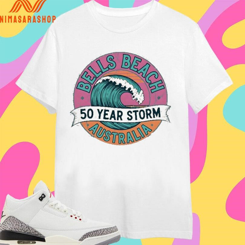 Bells Beach Australia 50 Year Storm Shirts