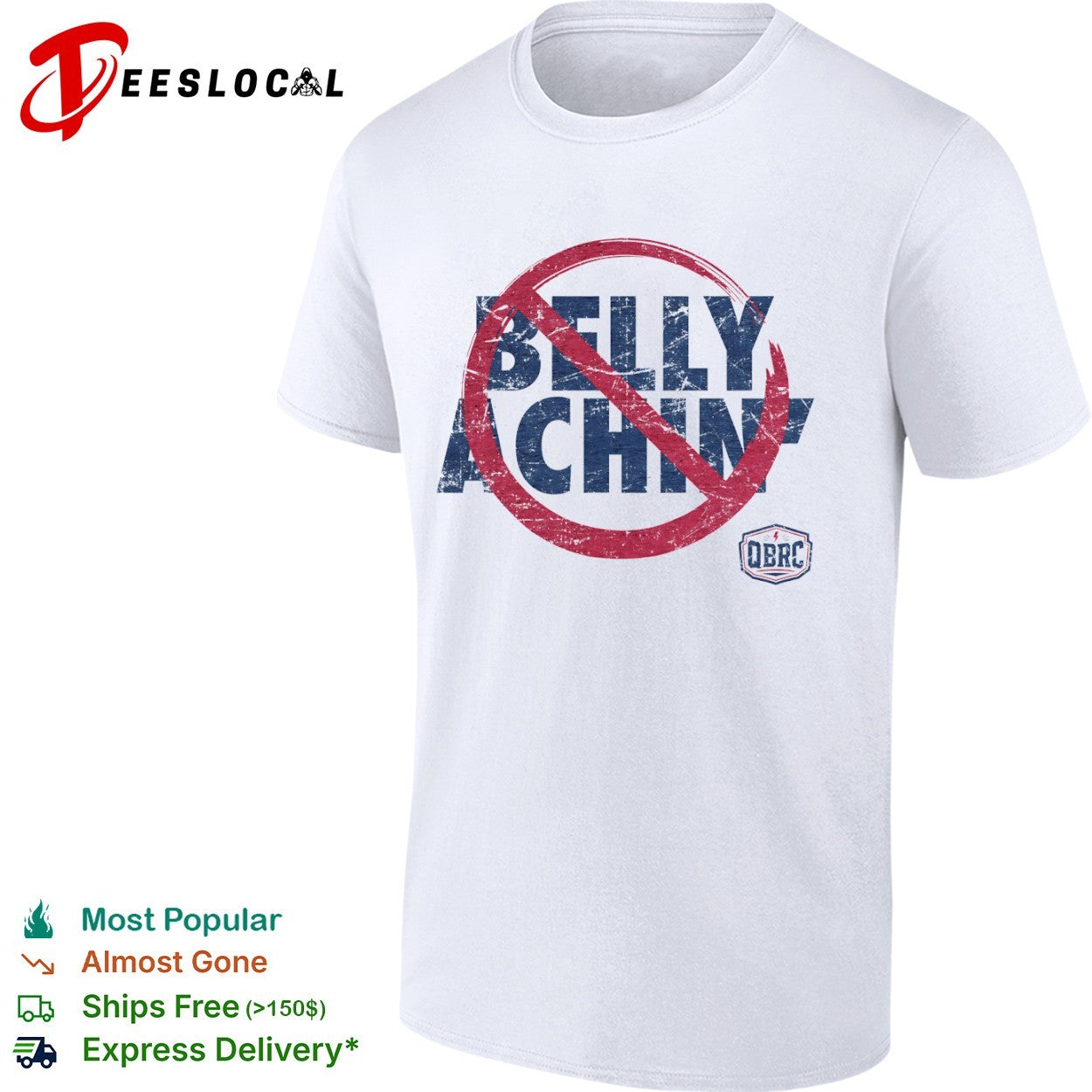 Belly Achin QBRC shirt