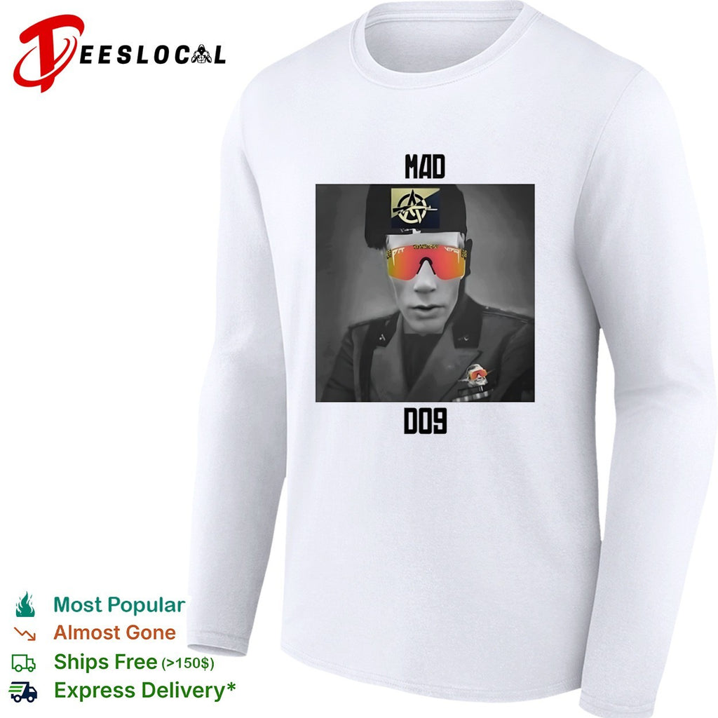 Benito Mussolini MAD D09 Anarcho Capitalist Pit Viper Sunglasses shirt
