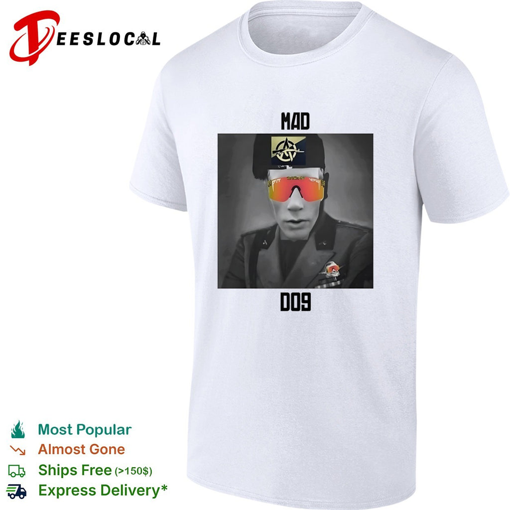 Benito Mussolini MAD D09 Anarcho Capitalist Pit Viper Sunglasses shirt