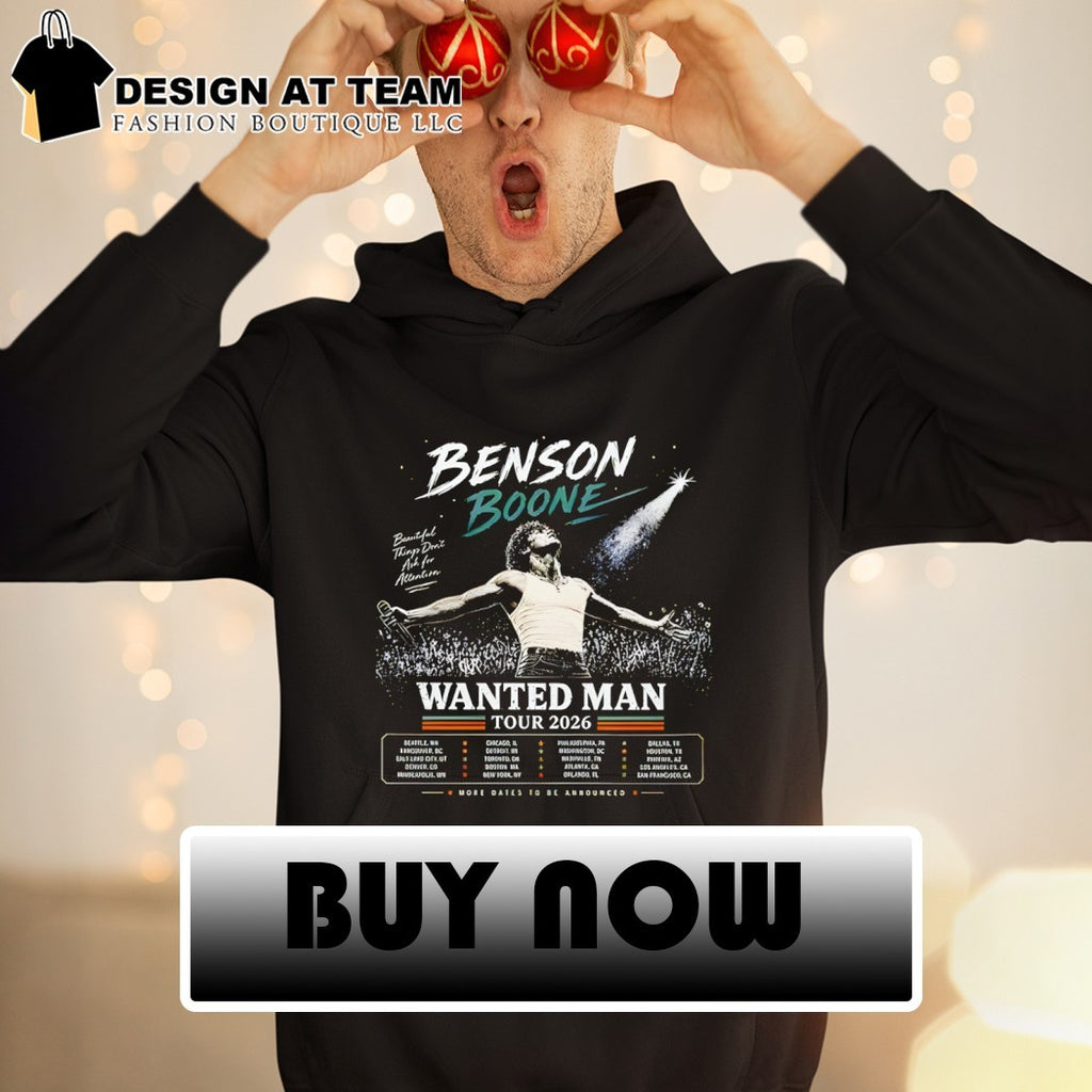 Benson Boone Wanted Man World Tour 2026 vintage shirt