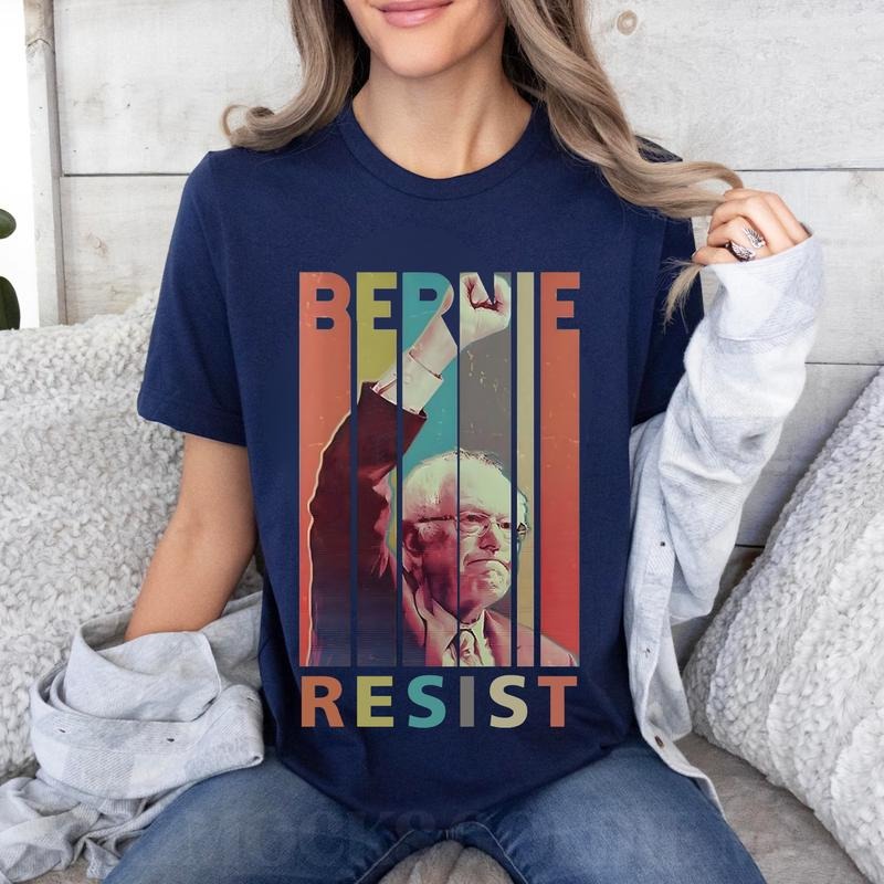 Bernie Sanders Resist T-Shirt, Bernie Mood Sweatshirt, Fight Oligarchy Tour Hoodie, Political Activism Shirt, Rage...