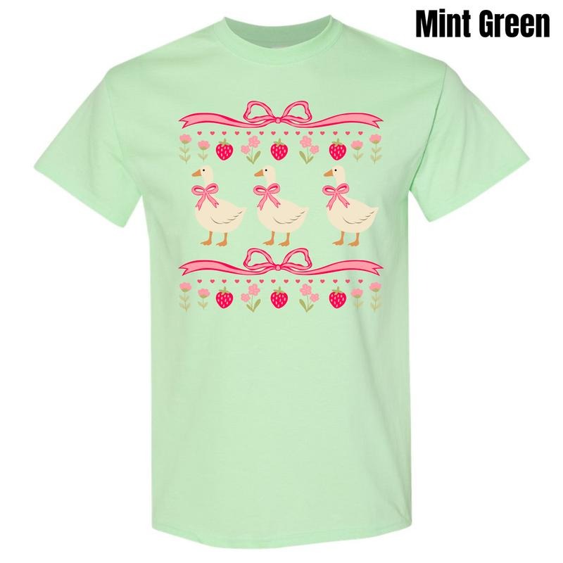Berry Goose Trio Gildan Short Sleeve T-Shirt 'NLB' Hoodie, Sweatshirt | PrintMintTees.com