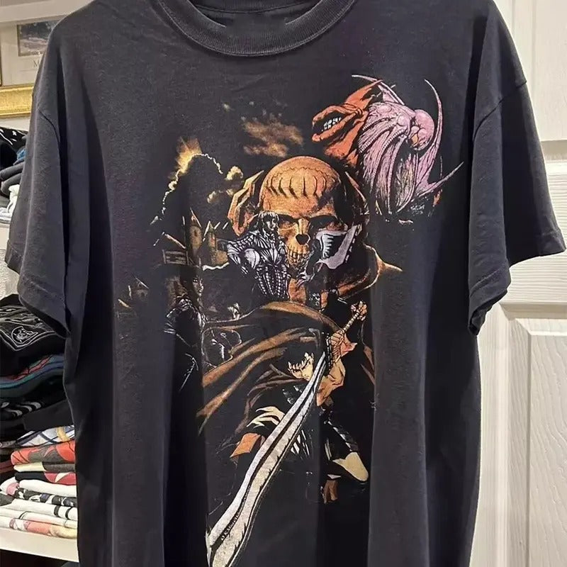 Berserk T shirt Berserk Short Sleeve Unisex Tee Size S-5XL Hoodie Sweatshirt | PrintMintTees.com